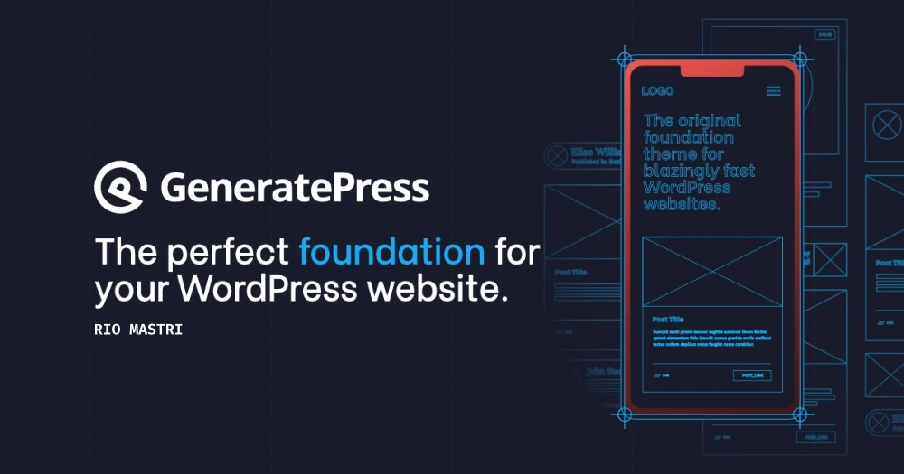 GeneratePress: Tema WordPress ringan, SEO-friendly, cepat, dan modern