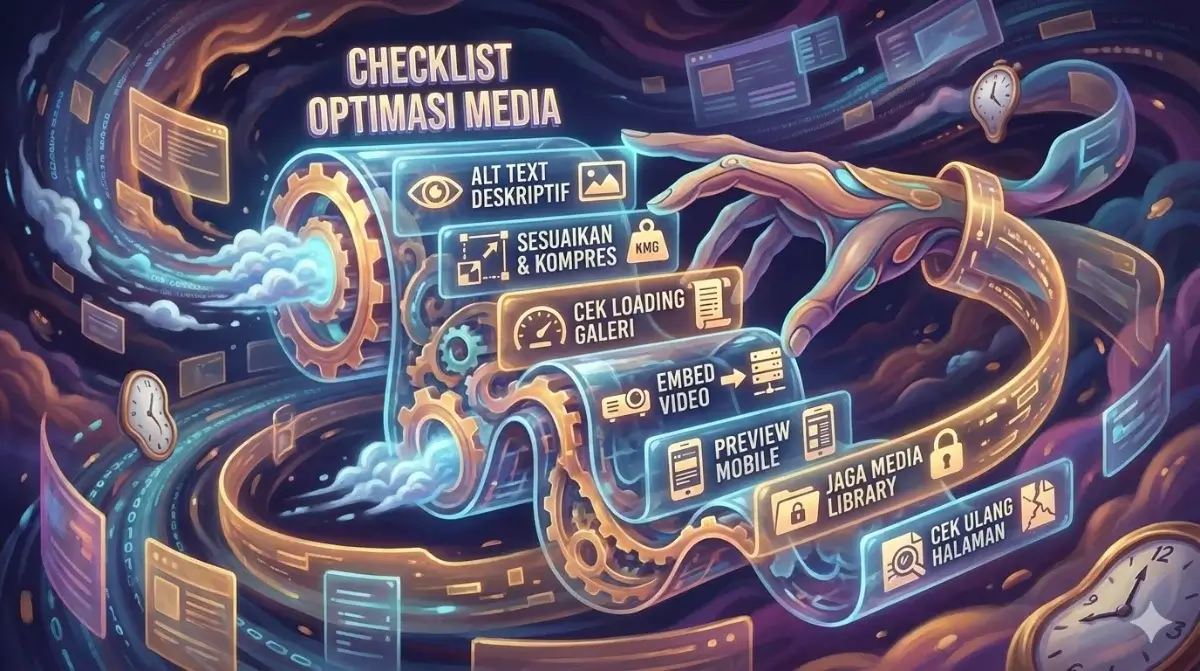 Checklist Optimasi Blok Media WordPress